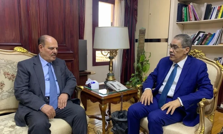 اللامي ووزير الإعلام المصري يناقشان استضافة بغداد لمؤتمر اتحاد الصحفيين العرب
