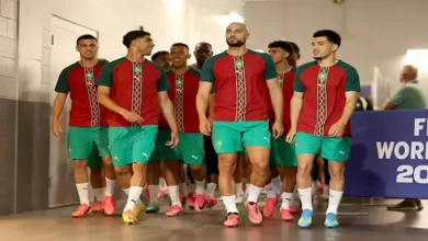 المغرب يتعادل سلبياً مع هولندا في بداية المباراة