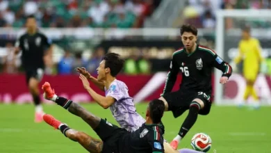 المكسيك تتقدم على كوريا الجنوبية (1-0) في بداية المباراة