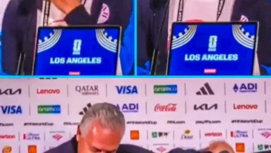 بكاء لاعب باراجواي خلال المؤتمر الصحفي بعد مباراة مهمة