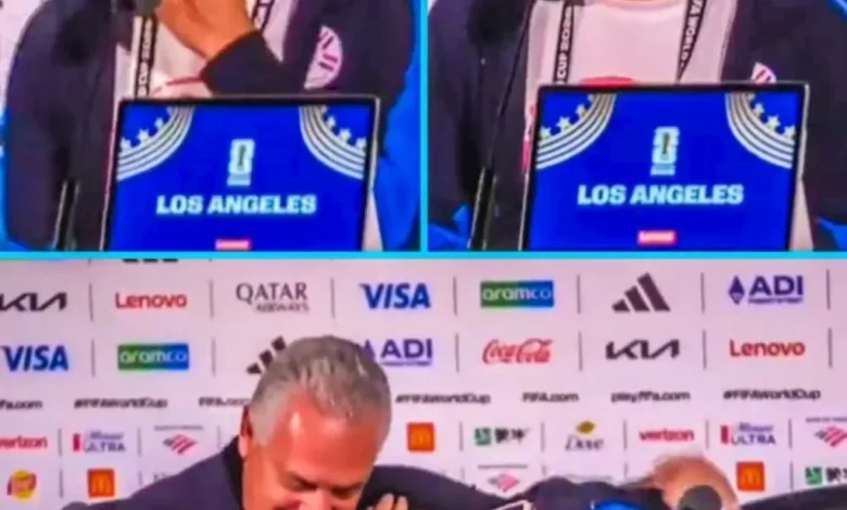بكاء لاعب باراجواي خلال المؤتمر الصحفي بعد مباراة مهمة
