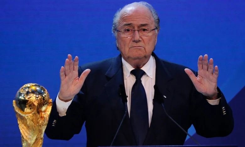 بلاتر ينتقد "فيفا": كأس العالم يجب أن تُقام خارج أمريكا 1 بلاتر ينتقد "فيفا": كأس العالم يجب أن تُقام خارج أمريكا