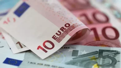تراجع سعر اليورو مقابل الجنيه في 5 بنوك خلال تعاملات اليوم