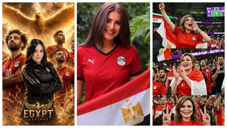 تفاعل نجوم الفن مع مباراة منتخب مصر وبلجيكا في كأس العالم 2026