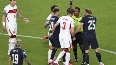 جدل في مونديال 2026: هل قام لاعب باراغواي بـ"سرقة" ساعة الحكم؟ 3 جدل في مونديال 2026: هل قام لاعب باراغواي بـ"سرقة" ساعة الحكم؟