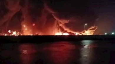 حريق ضخم في مصنع كيماويات بأبو زعبل بالقليوبية يتطلب 6 سيارات إطفاء للسيطرة عليه
