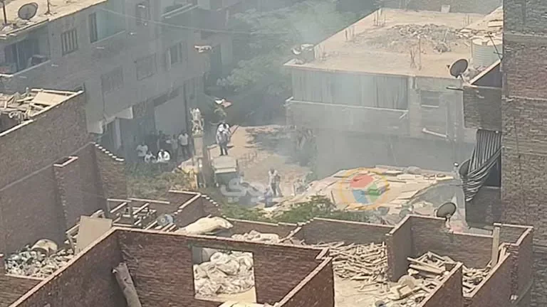 حريق في منشأة ناصر يؤدي إلى انهيار عقار وإصابة 15 شخصًا مع تشكيل لجنة هندسية للتحقيق في الأسباب