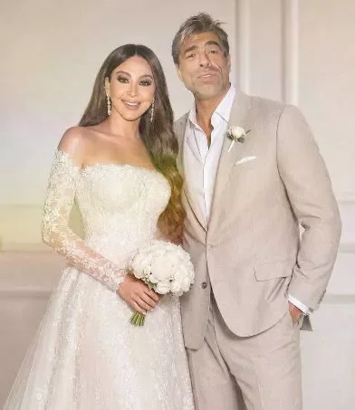 حقيقة زواج وائل كفوري وإليسا: تفاصيل صورة فستان الزفاف والبدلة