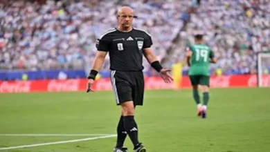 حكم مباراة مصر وإيران في نهائي كأس الأهلي والزمالك