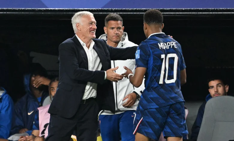 ديشامب: مبابي سيحطم أرقام ميسي ورونالدو في المونديال!