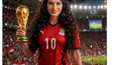دينا تؤازر منتخب مصر في مواجهة بلجيكا: "كلنا وراكم يا رجالة"