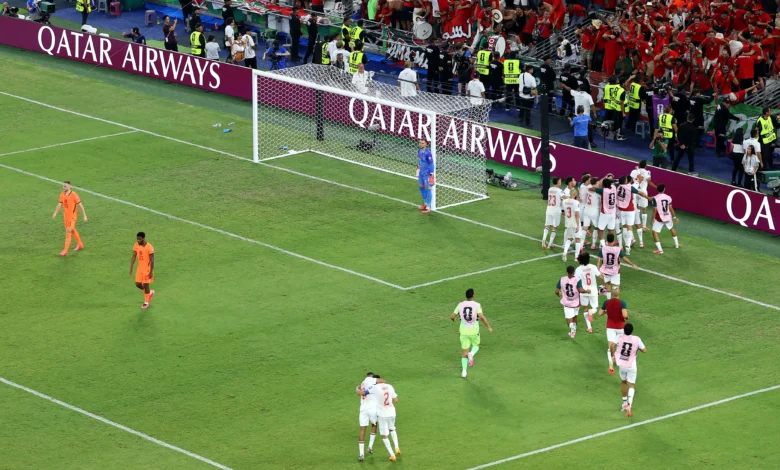 ديوب يتفوق على فان دايك وينقذ المغرب من الخروج المبكر