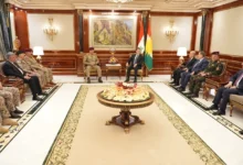 رئيس أركان الجيش يصل إقليم كردستان لبحث قضايا مشتركة مع وفد عسكري