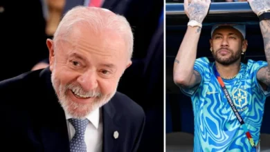 "رئيس البرازيل يسخر من نيمار ويتغزل بميسي: 'أول لاعب يستدعى عن بعد'"