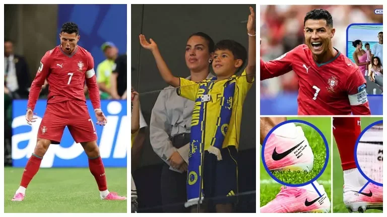 رسائل خاصة على أحذية نجوم كأس العالم: من رونالدو إلى يامال