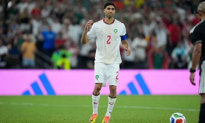 ركلة ترجيحية مهدرة: أول منشور لأشرف حكيمي عقب تأهل المغرب