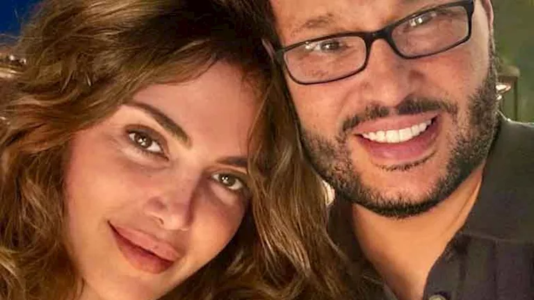 ريهام حجاج وزوجها محمد حلاوة يتألقان في أحدث ظهور لهما