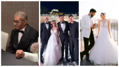 زفاف نجل سيد رجب: زغروطة والد العريس ورقص ليلى وغناء تامر حسني 2 زفاف نجل سيد رجب: زغروطة والد العريس ورقص ليلى وغناء تامر حسني