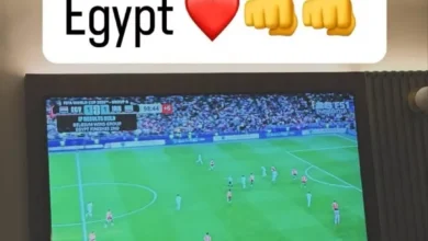 ساديو ماني يحتفل بتأهل منتخب مصر في تصفيات كأس العالم