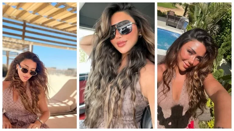 سارة سلامة تتألق بإطلالة جريئة خلال عطلتها الصيفية