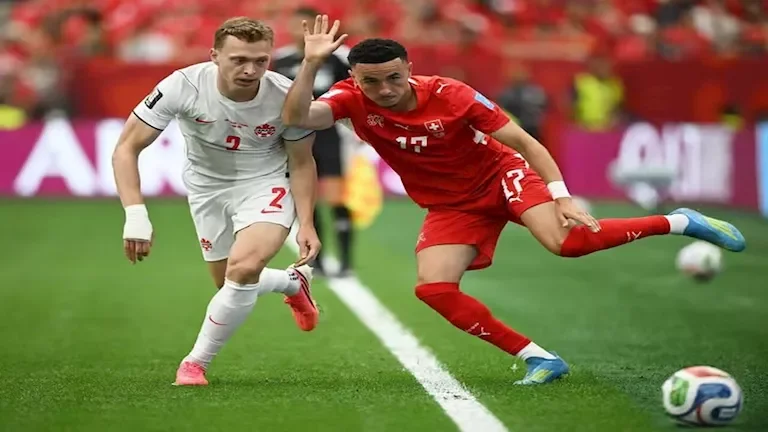 سويسرا وكندا يتعادلان سلبياً في بداية مباراة كأس العالم
