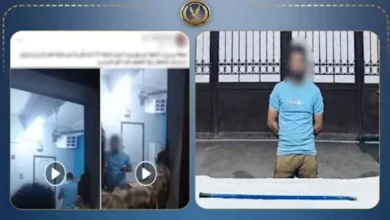 شاب يعتدي على والدته وشقيقته في بني سويف ووزارة الداخلية تتدخل لضبط الوضع
