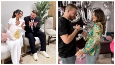 شريف الليثي يهنئ ملك أحمد زاهر بعيد ميلادها: حبيبتي والحب كله