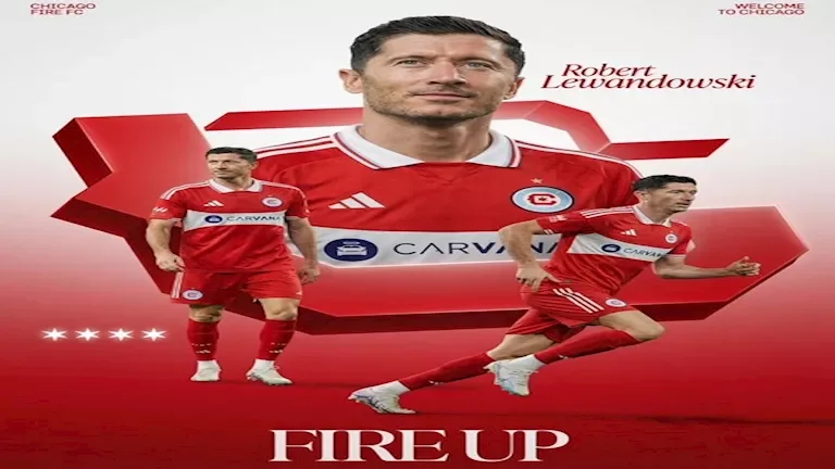 شيكاغو فاير يتعاقد مع ليفاندوفسكي حتى عام 2028 رسميًا