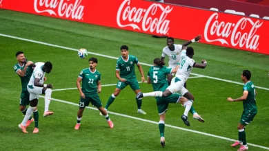 صدمتان مبكرتان للعراق خلال الدقائق العشر الأولى من مباراته أمام السنغال