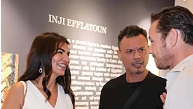 صور من معرض "من الشكل إلى السياق" بحضور عباس أبو الحسن وعمرو منسي