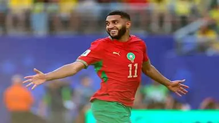 صيباري يسجل هدفاً تاريخياً للمغرب في مواجهة هايتي