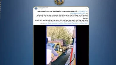 ضبط سيارة بدون لوحات في الشرقية خلال مقطع فيديو يتناول أزمة الوقود