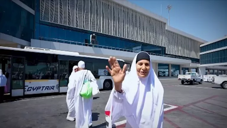عودة حجاج القرعة إلى العراق وسط إشادات بالتنظيم والرعاية المتميزة 1 عودة حجاج القرعة إلى العراق وسط إشادات بالتنظيم والرعاية المتميزة