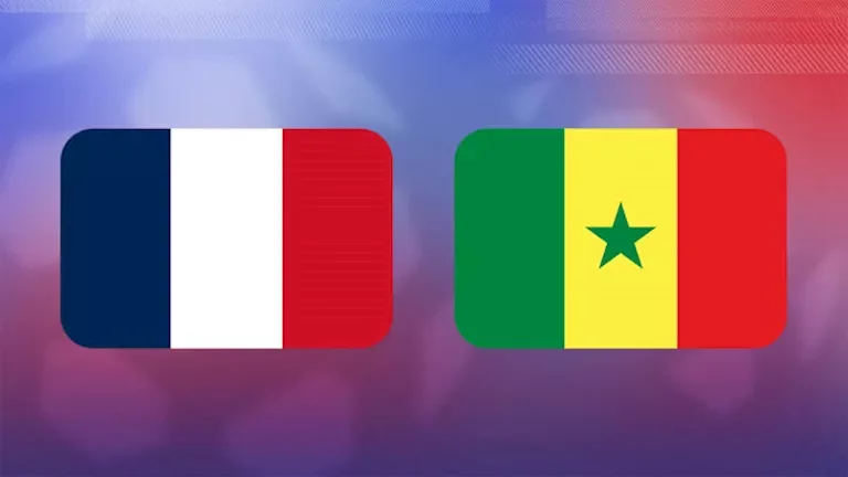 فرنسا والسنغال يتعادلان سلبياً (0-0) في بداية المباراة