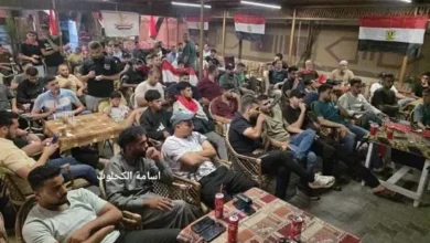 فلسطينيون في غزة يتابعون مباراة مصر وبلجيكا بحماس (صور) 2 فلسطينيون في غزة يتابعون مباراة مصر وبلجيكا بحماس (صور)