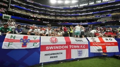 فيفا يمنع علم جماهير إنجلترا بسبب غواصة في مباراة كأس العالم