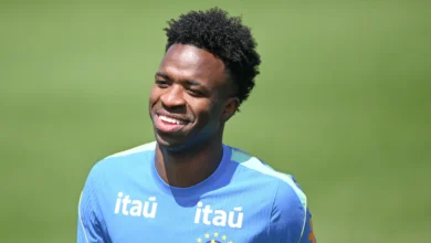 فينيسيوس: المغرب يخسر نهائي أمم أفريقيا.. ولن أفصح عن خطة البرازيل 3 فينيسيوس: المغرب يخسر نهائي أمم أفريقيا.. ولن أفصح عن خطة البرازيل