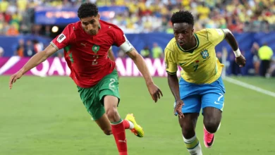 فينيسيوس: دفاع المغرب أوقف فرصتنا وصدمة الهدف المبكر غيّرت مجريات المباراة