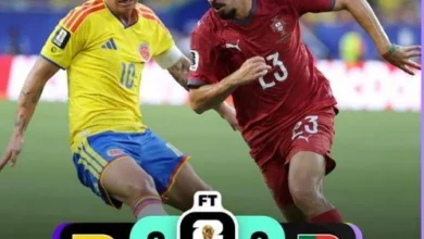 كولومبيا تواصل تصدرها، والبرتغال تتأهل إلى دور الـ32 من المركز الثاني