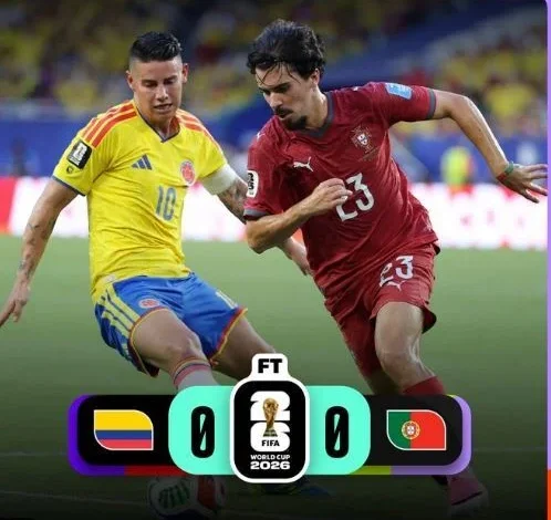 كولومبيا تواصل تصدرها، والبرتغال تتأهل إلى دور الـ32 من المركز الثاني