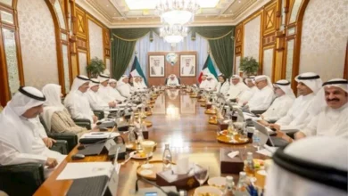 مجلس الوزراء الكويتي يندد بالاعتداءات الإيرانية على الكويت