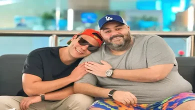 محمد إمام وشيكو في الرياض لحضور افتتاح فيلم "صقر وكناريا"