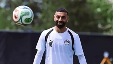 محمد صلاح يشارك صورًا من تدريبات المنتخب قبل مواجهة بلجيكا في كأس العالم