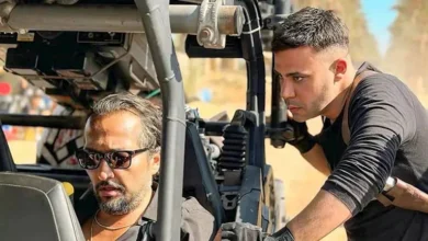 محمد عادل إمام يثني على المخرج حسين المنباوي بعد "صقر وكناريا"