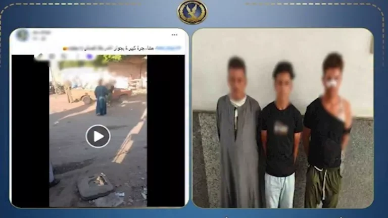 مشاجرة بالعصي الخشبية بين 4 أشخاص في أسيوط والداخلية تكشف التفاصيل