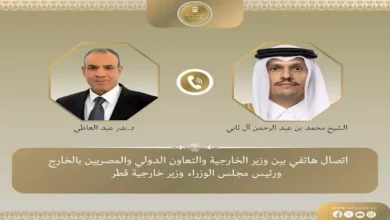 مصر وقطر تؤكدان على ضرورة الانسحاب الإسرائيلي الكامل من لبنان