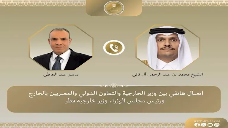 مصر وقطر تؤكدان على ضرورة الانسحاب الإسرائيلي الكامل من لبنان
