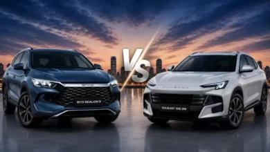 مقارنة شاملة: أحدث سيارتين SUV هجينتين في مصر سوإيست S06 DM وBYD Sealion 5
