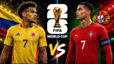 ملخص مباراة البرتغال وكولومبيا في تصفيات كأس العالم 2026