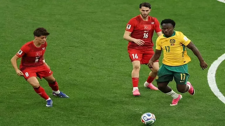 ملخص مباراة تركيا وأستراليا في تصفيات كأس العالم 2026